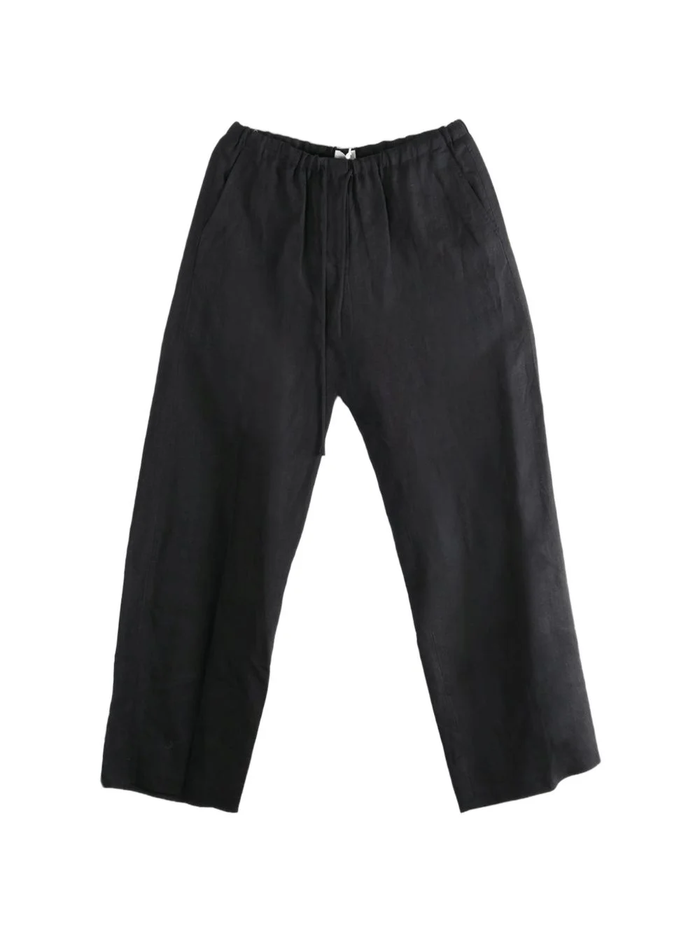 drawstring palazzo pants - 1