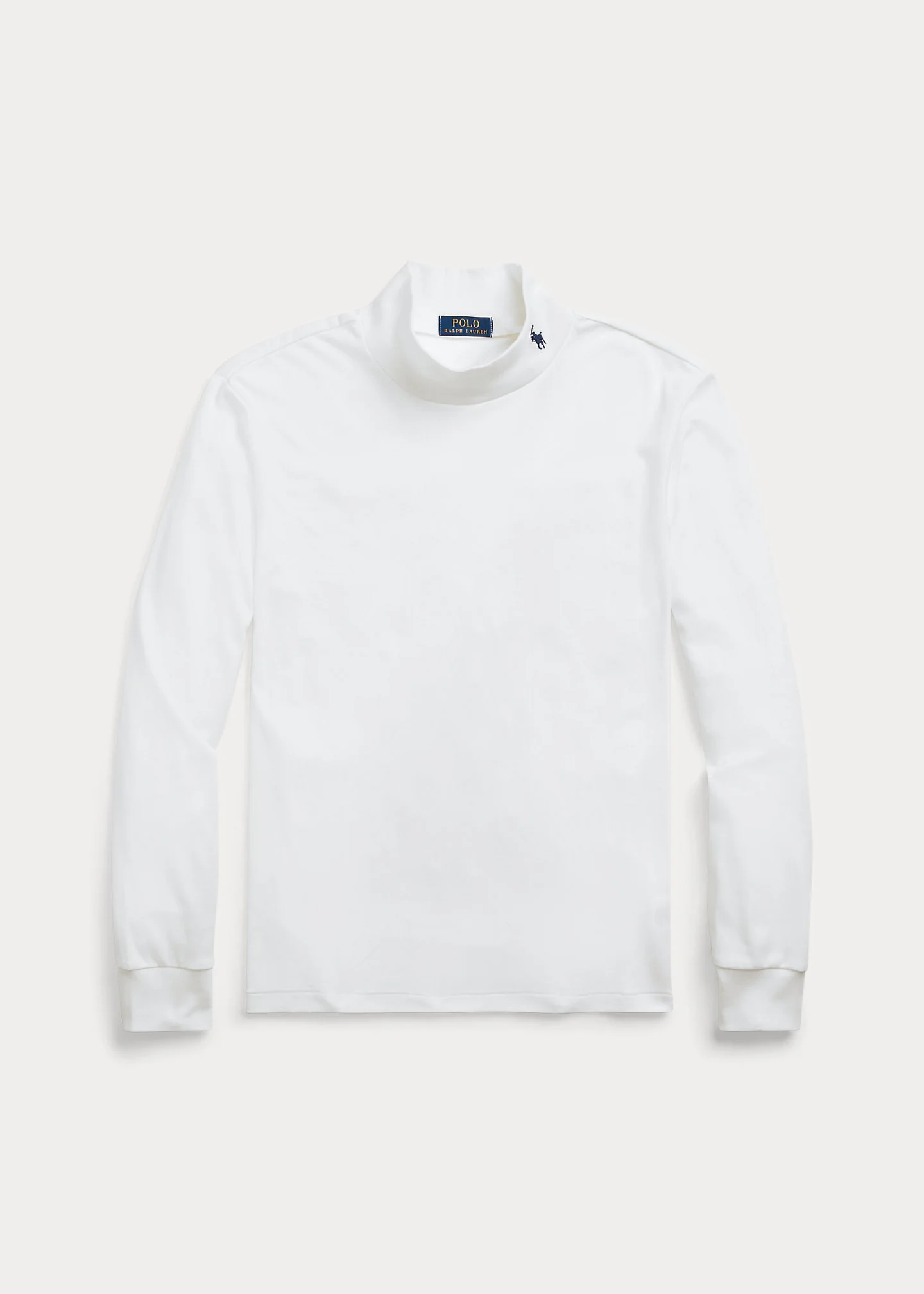 Soft Cotton Mockneck Shirt - 1