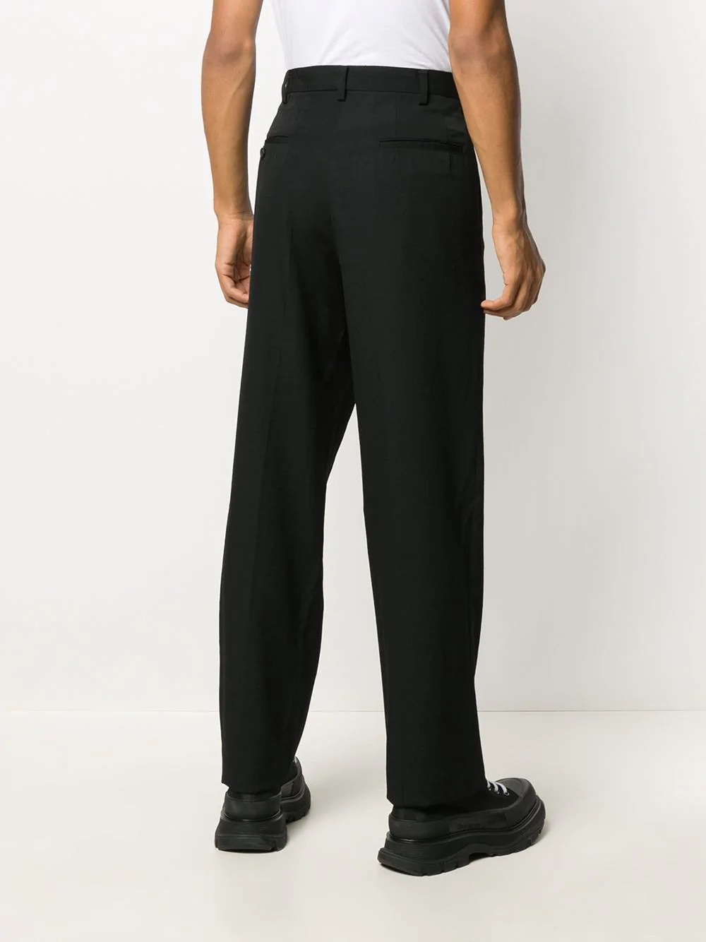 straight-leg trousers - 4