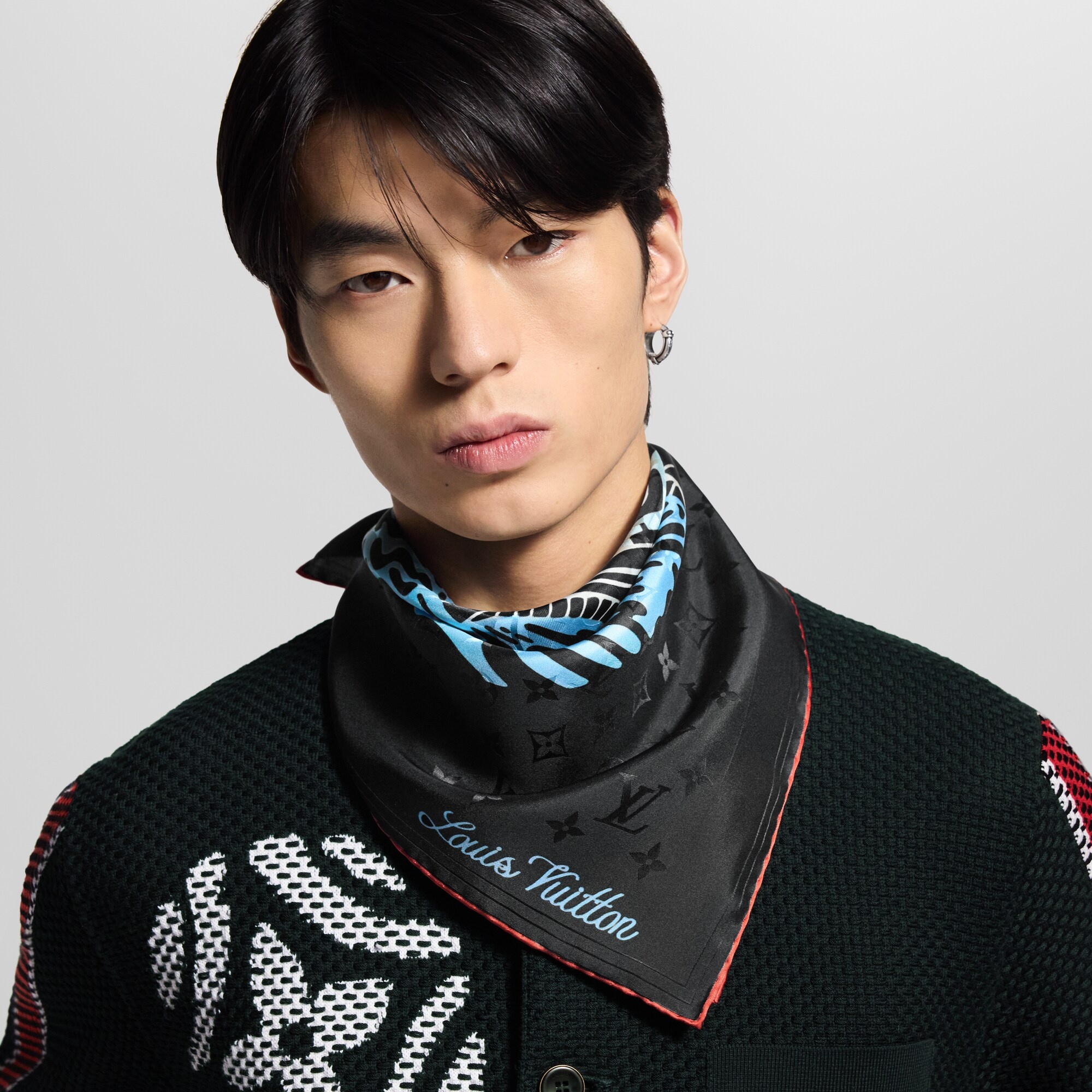 LV City Stamp Bandana - 4
