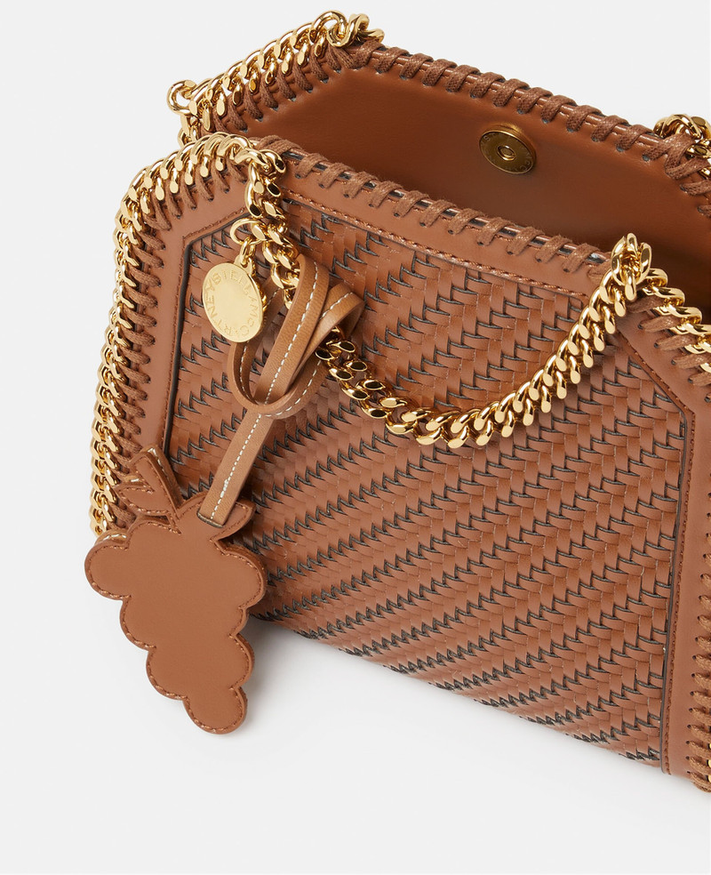 Falabella Woven Tiny Tote Bag 3