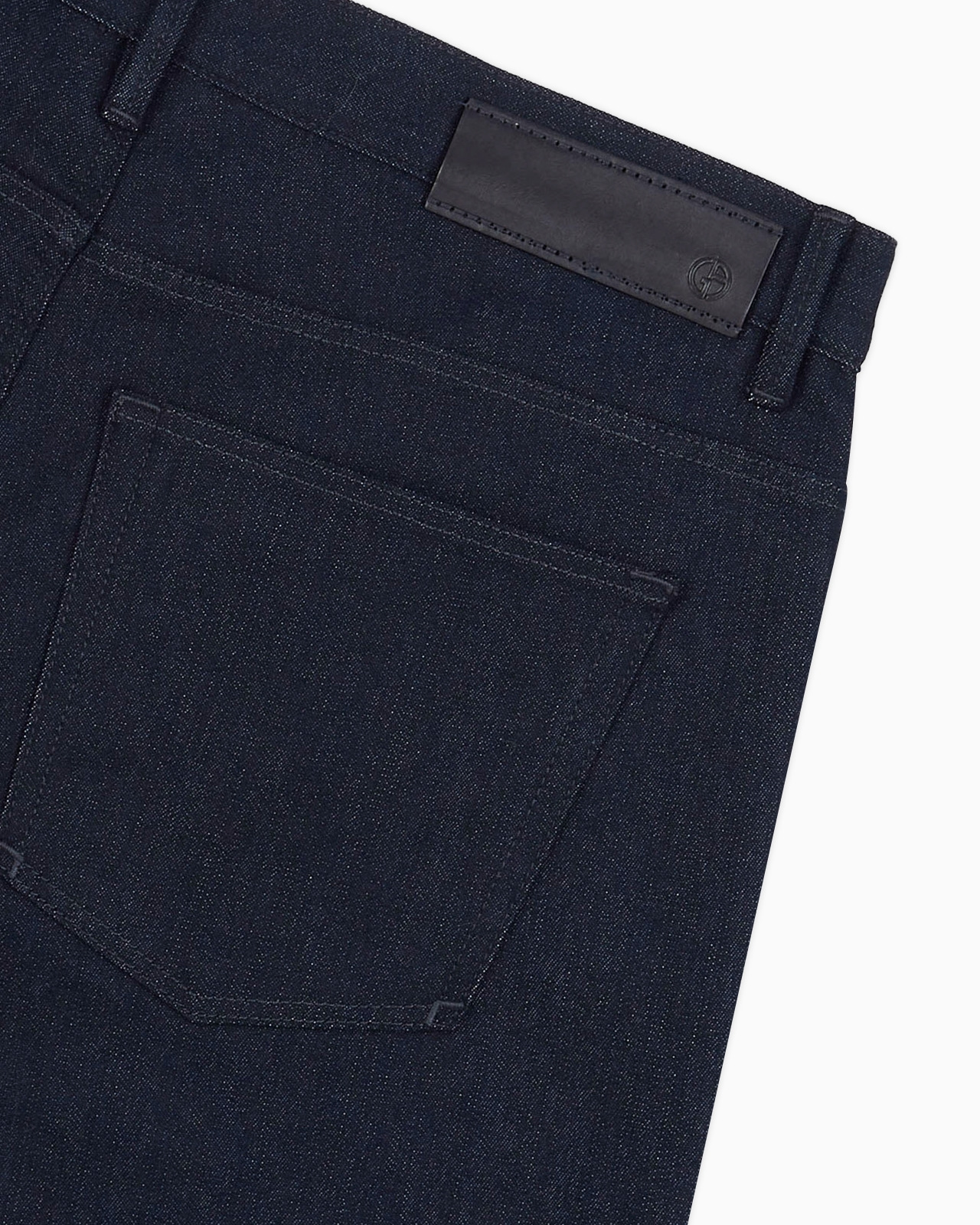 Regular-fit, five-pocket trousers in stretch cotton - 6
