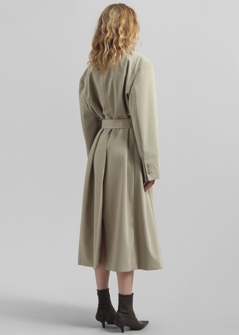 Indore Long Coat - Beige 10