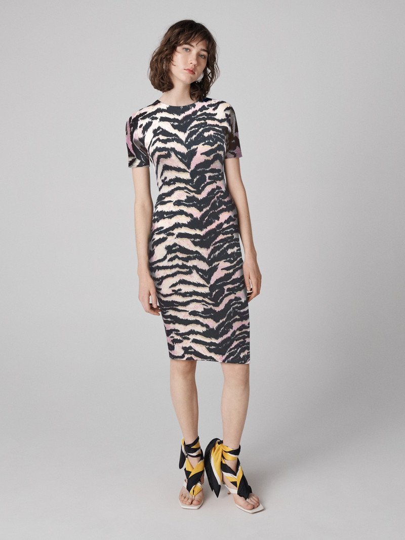 Florence Knit Short Sleeve Dress 1