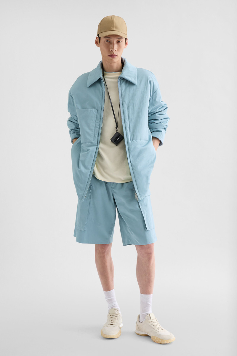 Jil Sander Cotton Poplin Cargo Shorts outlook