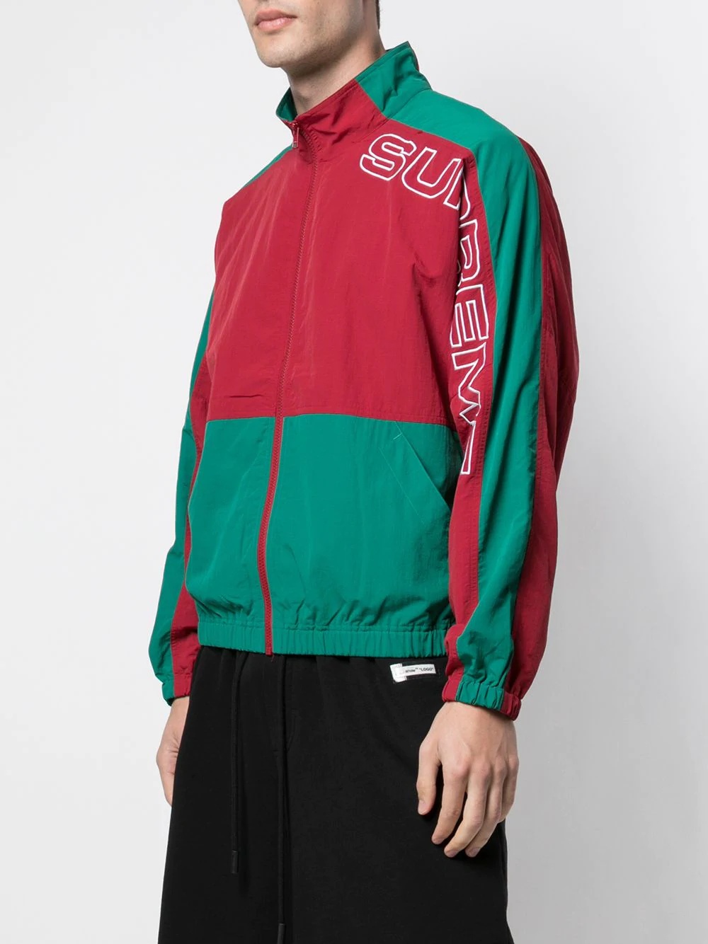 two-tone track jacket - 3