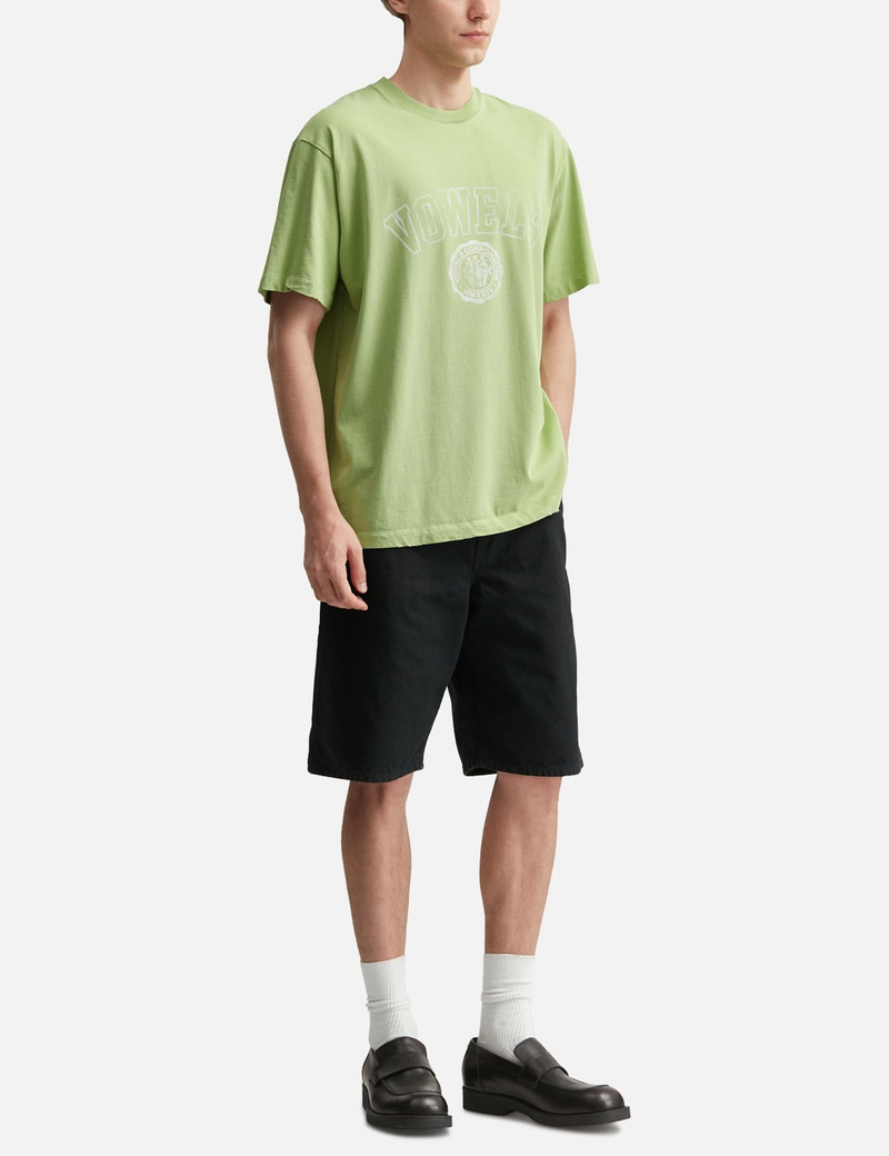 vowels OVERDYED PAINTER SHORTS outlook