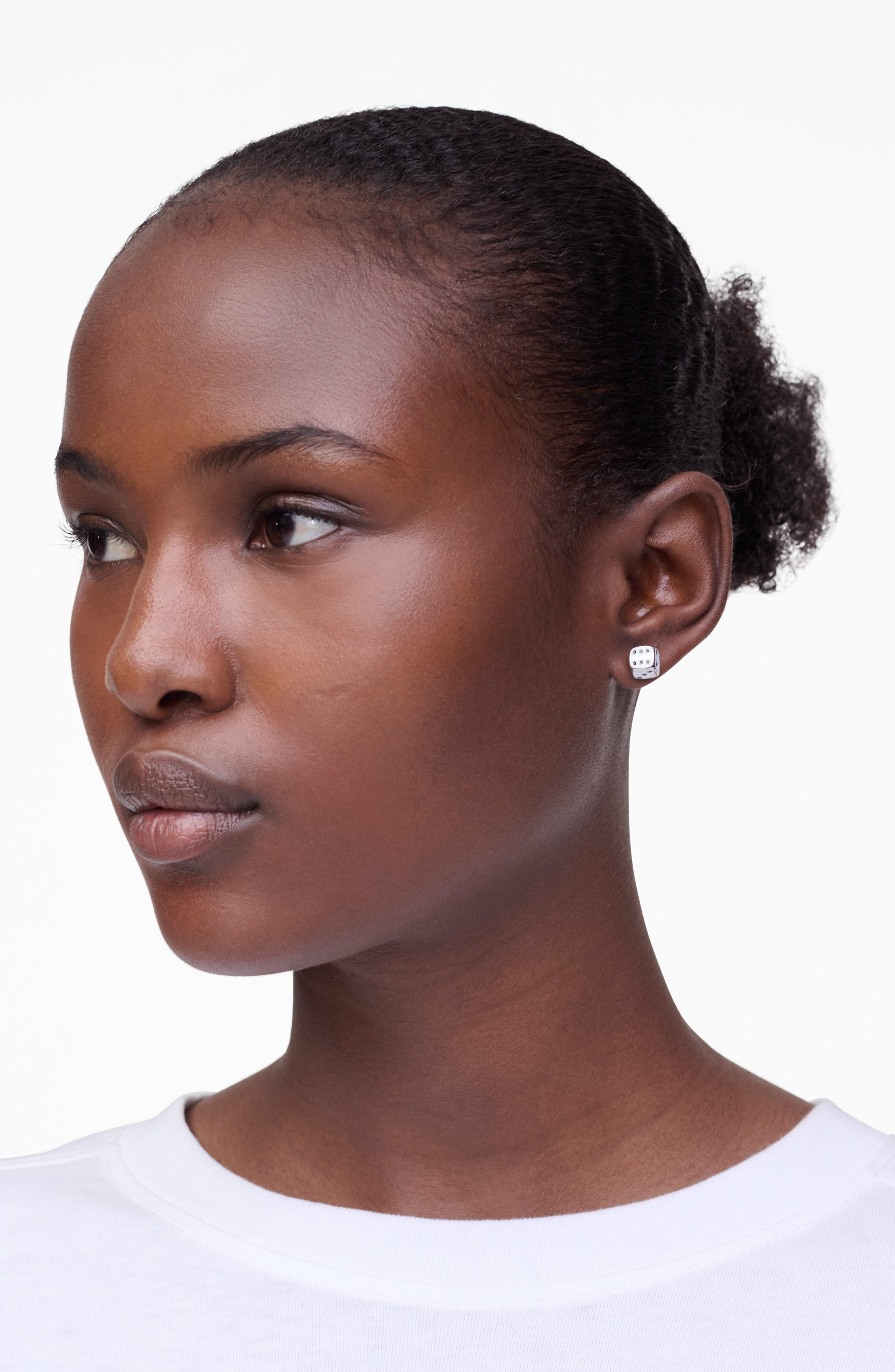Marc Jacobs Dice Stud Earrings in Silver/multi at Nordstrom - 2