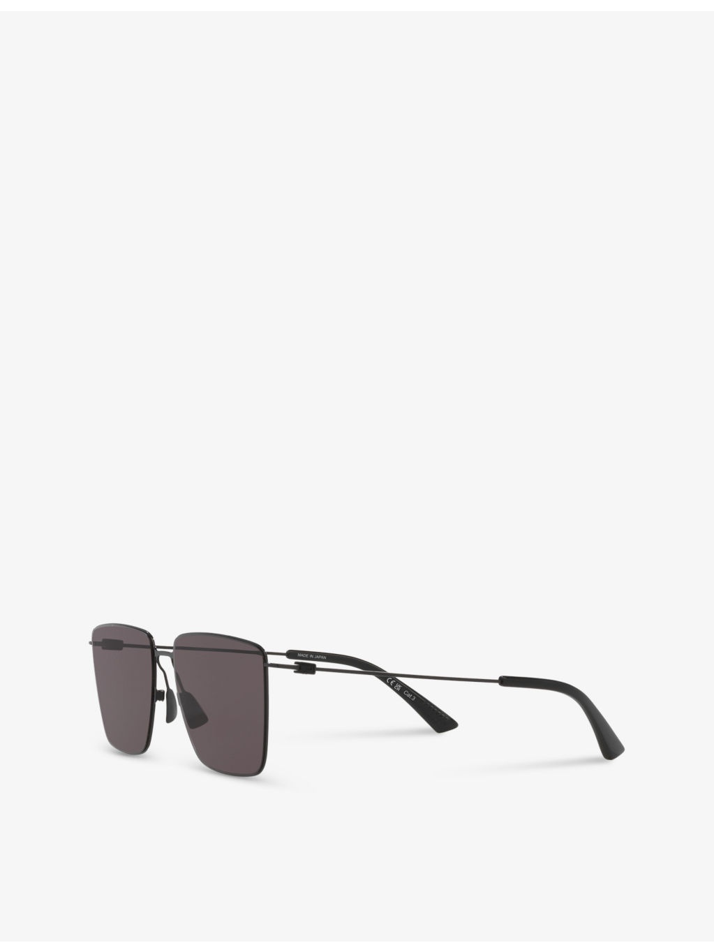 6J000422 BV1267S square-frame metal sunglasses - 3