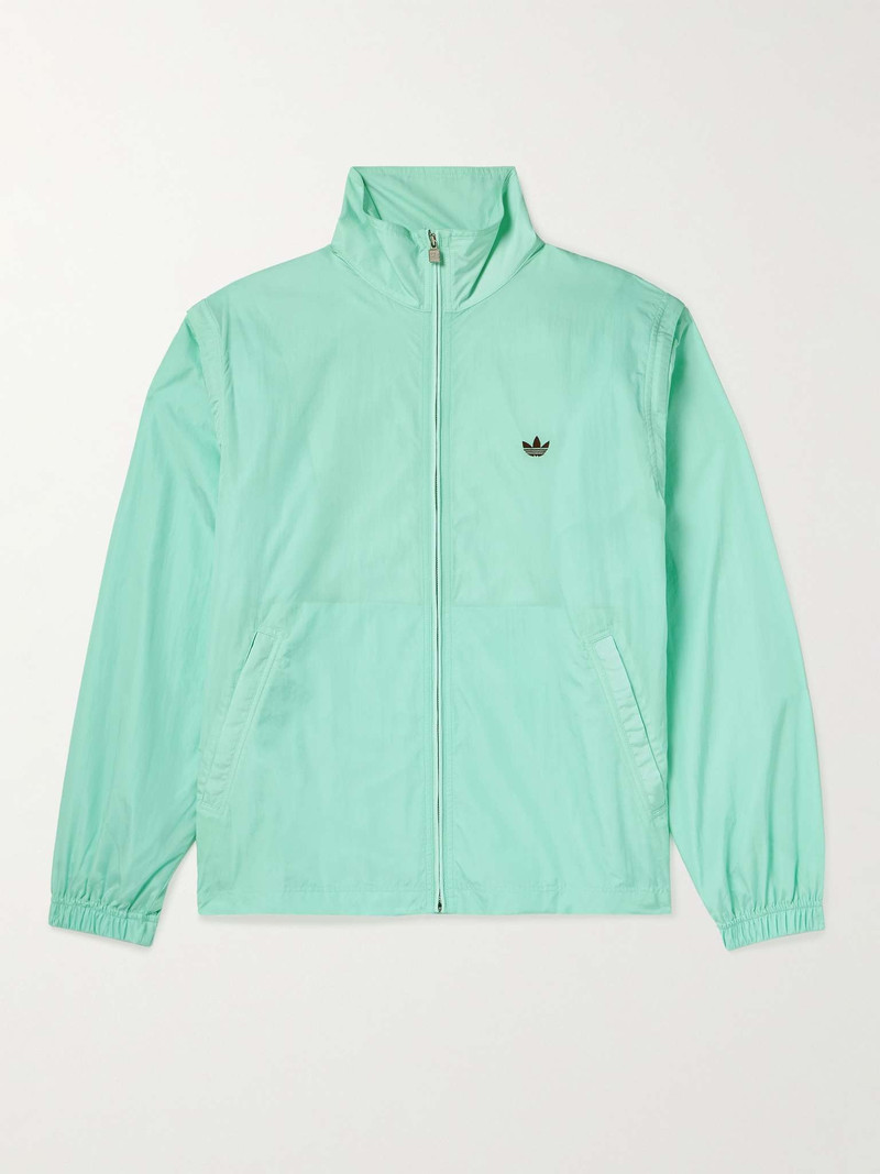 + Wales Bonner Convertible Striped Shell Hooded Jacket - 1