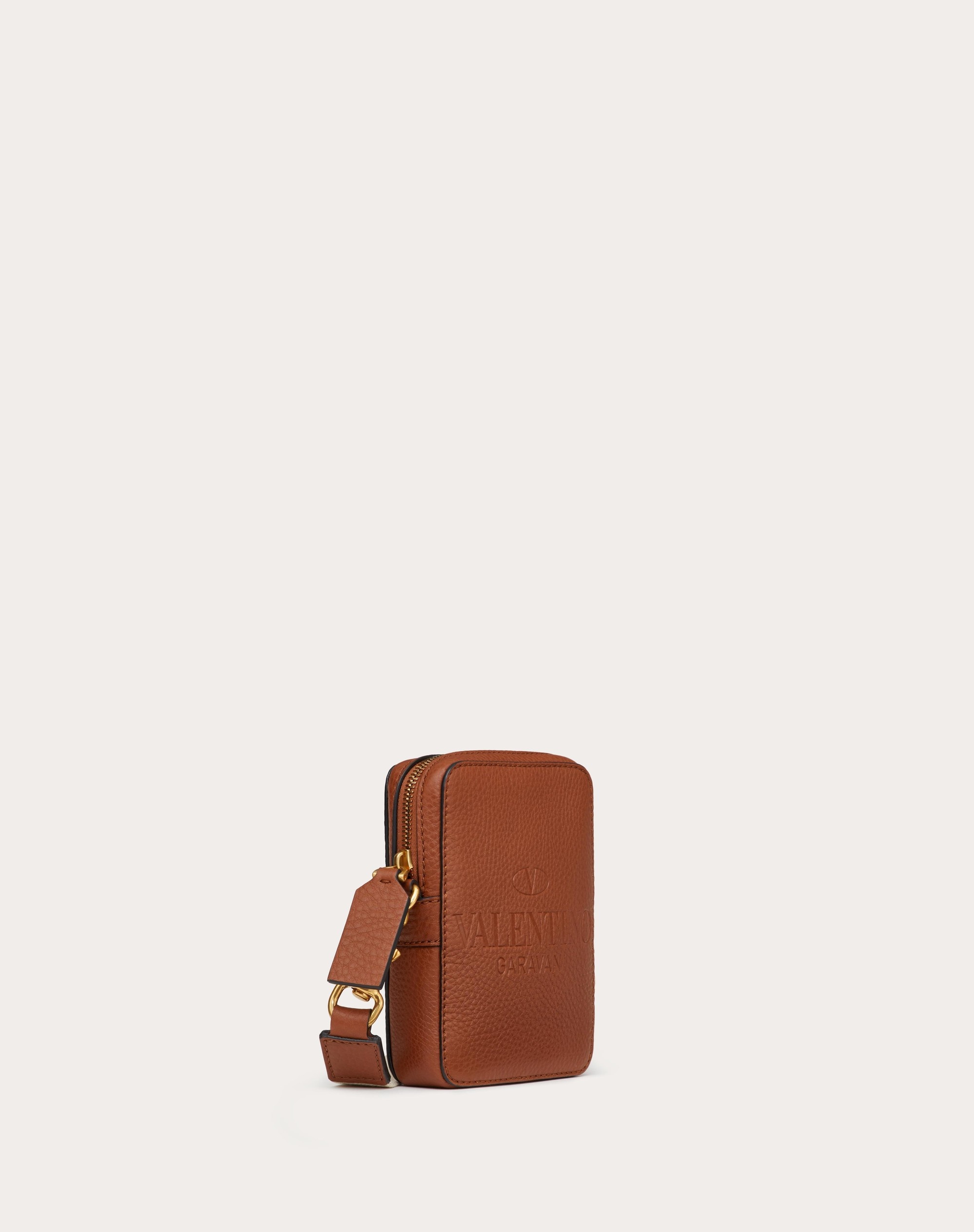 SMALL VALENTINO GARAVANI IDENTITY LEATHER CROSSBODY BAG - 2