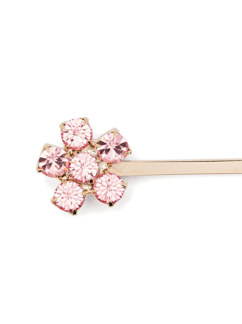 Rosantica flower-embellished hair slide outlook