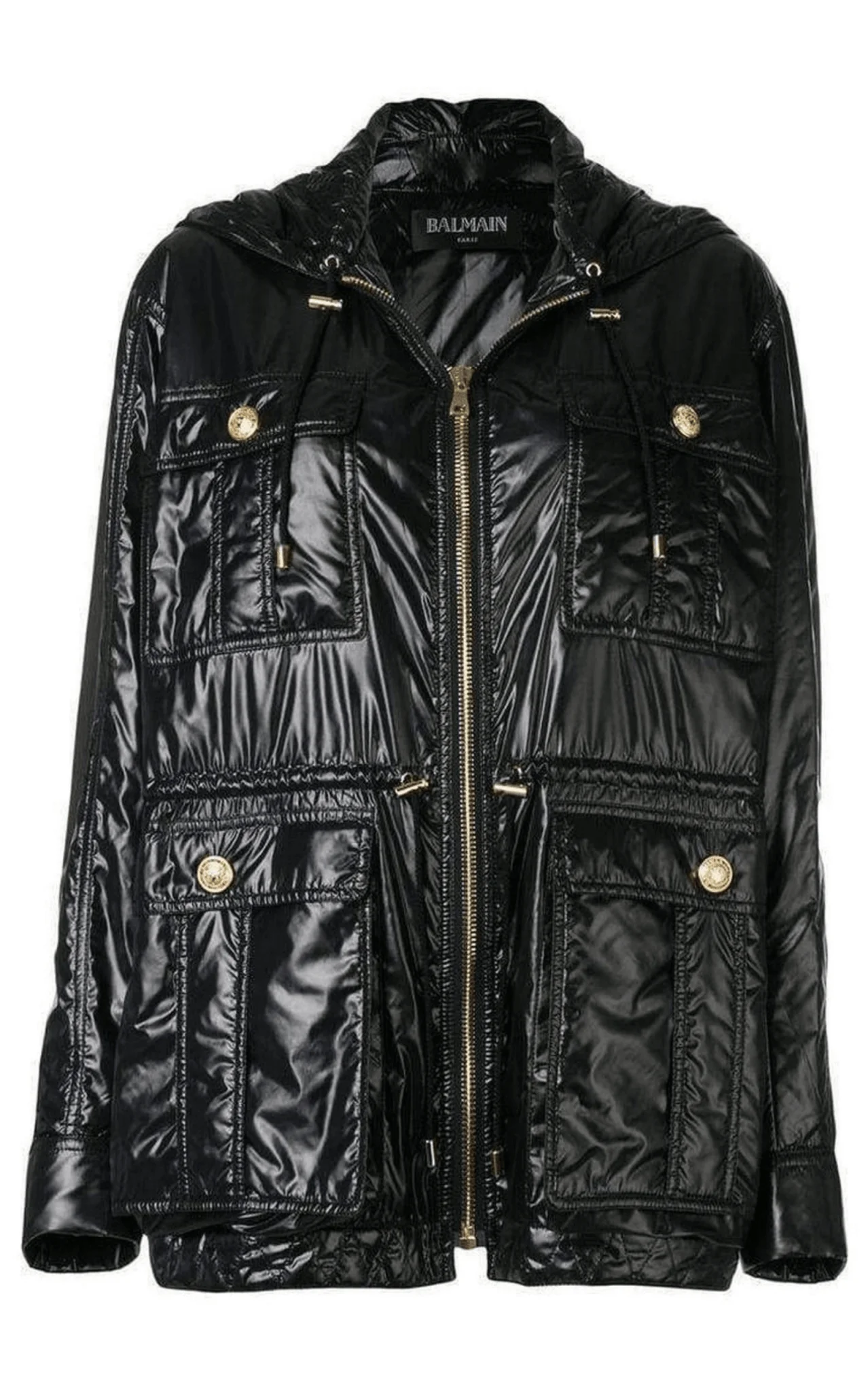 Multi-Pocket Parka Jacket - 1