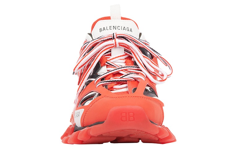 Balenciaga Track Clear Sole Low-Top Sneakers Red 647742W3BZ16591 - 3