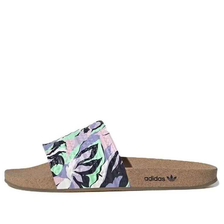 adidas Adilette Slide 'Cork - Floral' GV7077 - 1