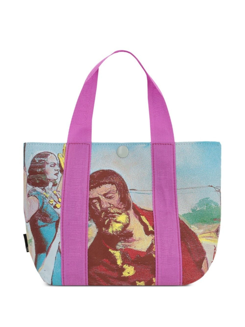 UNDERCOVER graphic print tote bag outlook