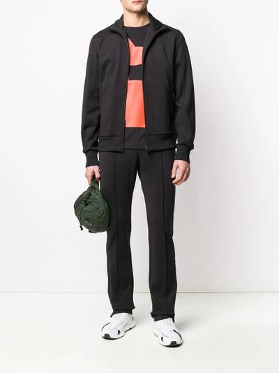 Y-3 straight leg elasticated trousers outlook