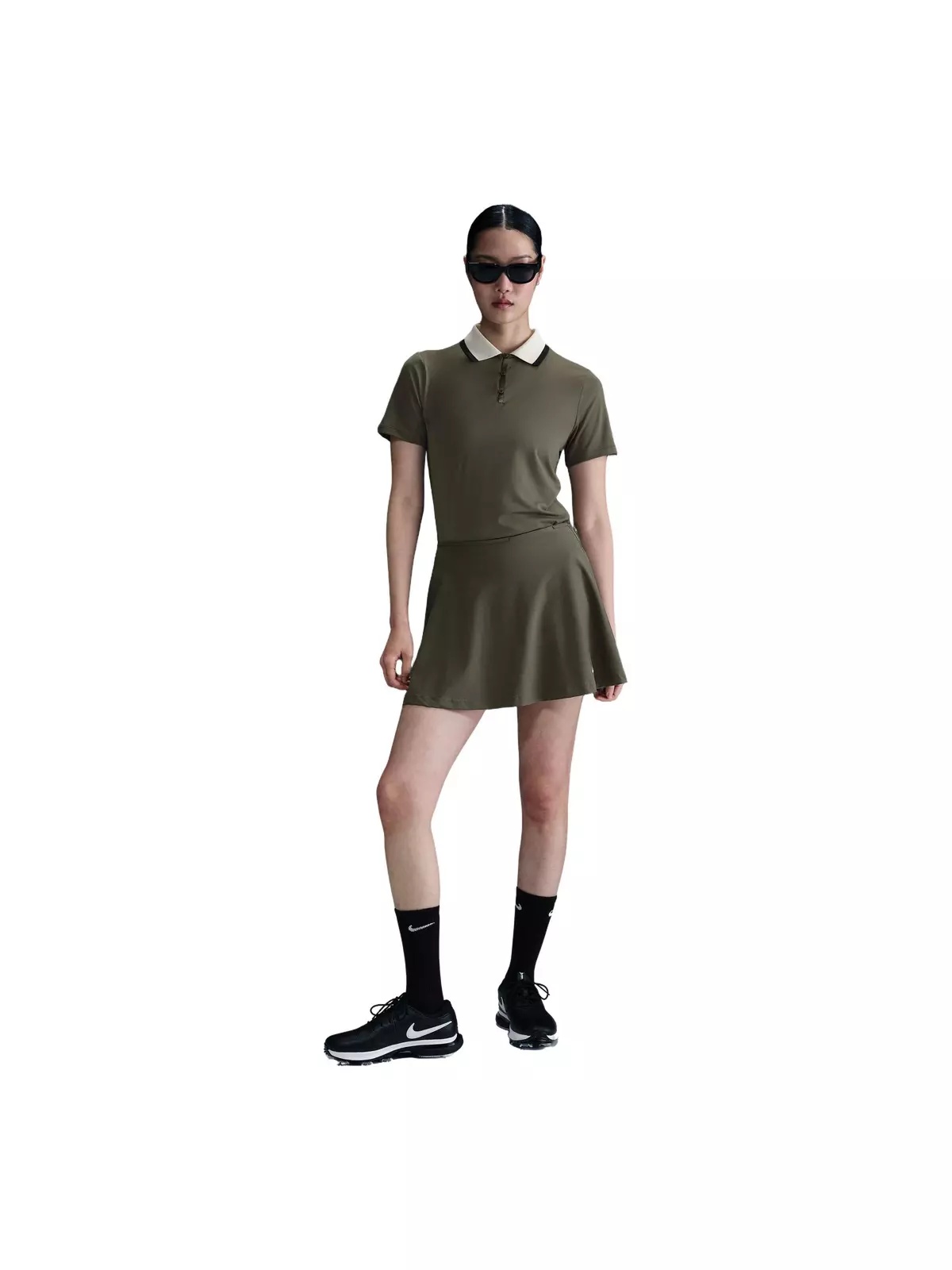 Women's Dri-FIT Tour Short-Sleeve Golf Polo -Green - 4