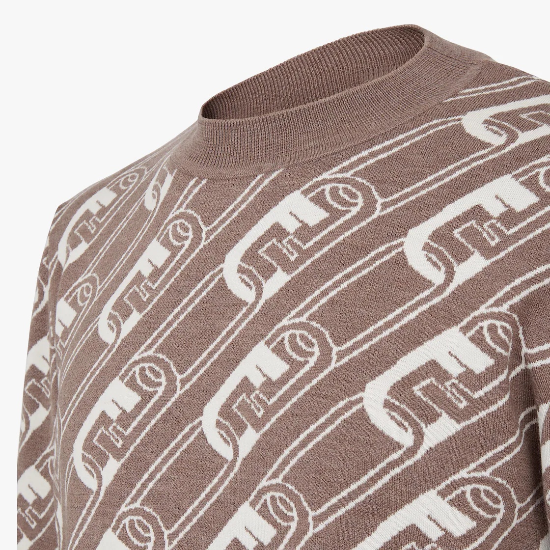 Multicolor wool jumper - 3