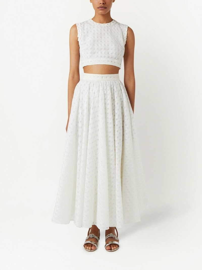GIAMBATTISTA VALLI cropped knitted top outlook