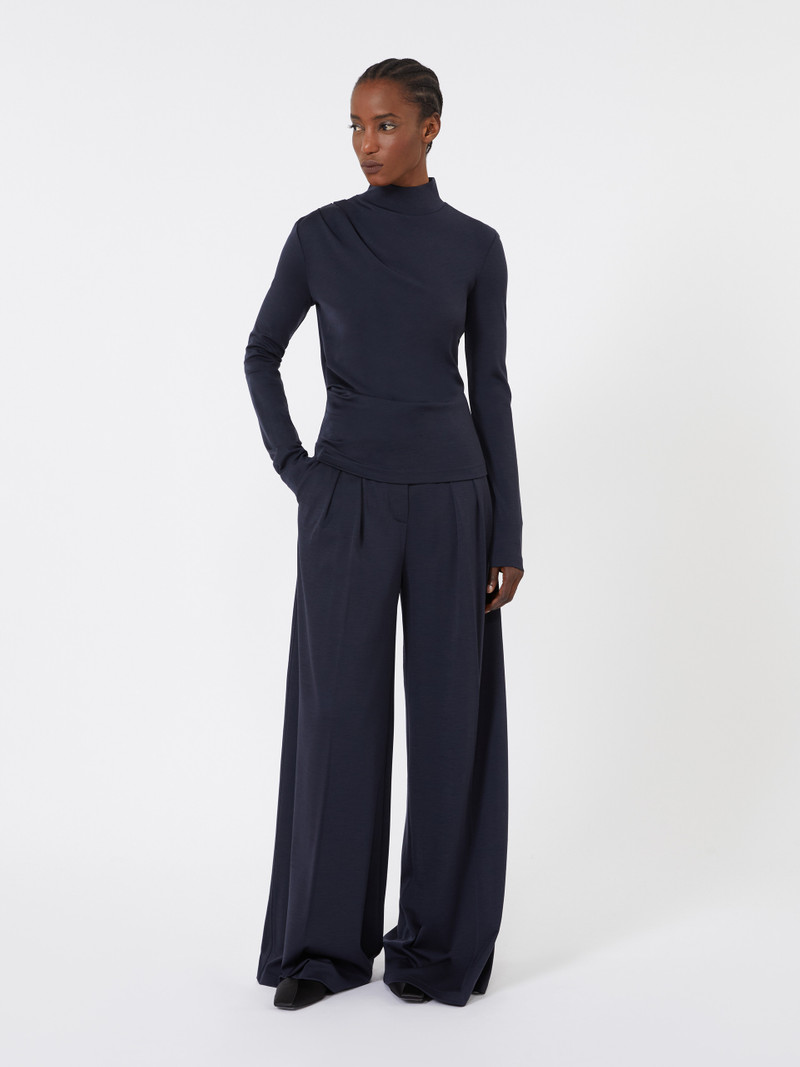 Max Mara ORME Wool jersey top outlook