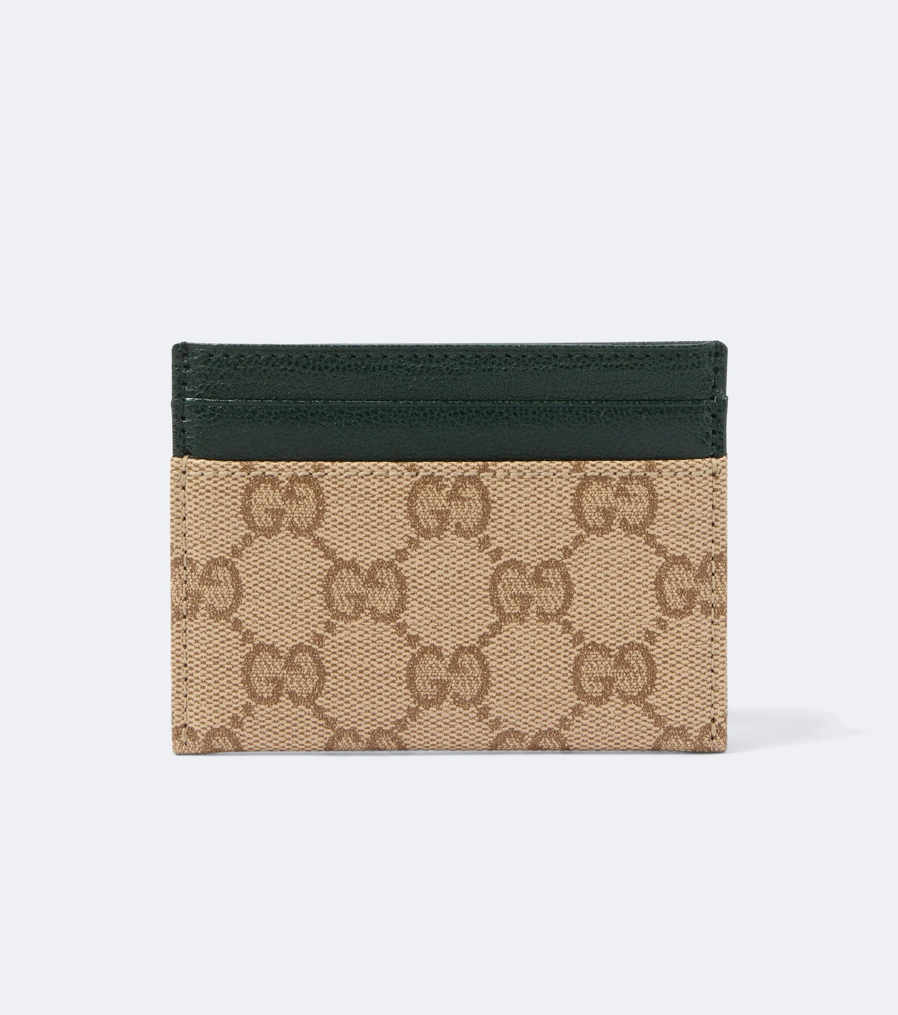 Gucci Essence Classic GG canvas card holder - 1