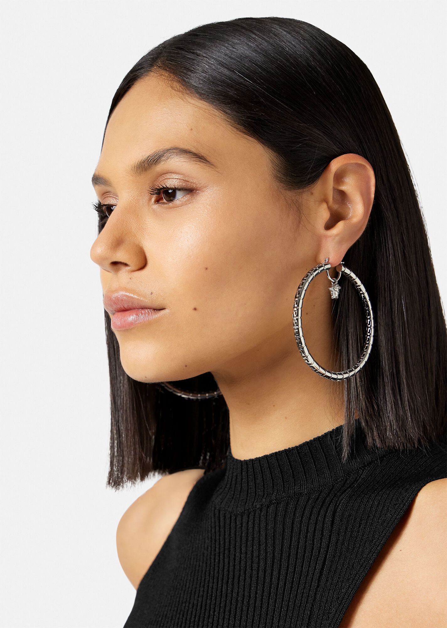 Greca Hoop Earrings - 3