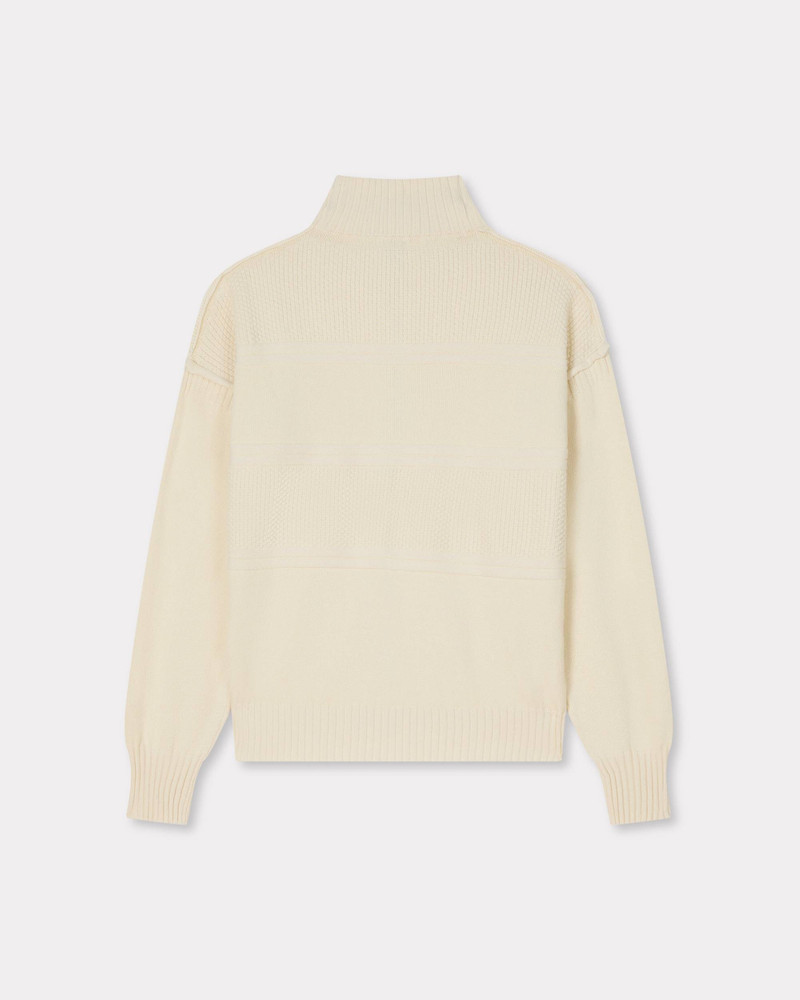 KENZO 'Boke Flower 2.0' embroidered cardigan in cotton and wool outlook