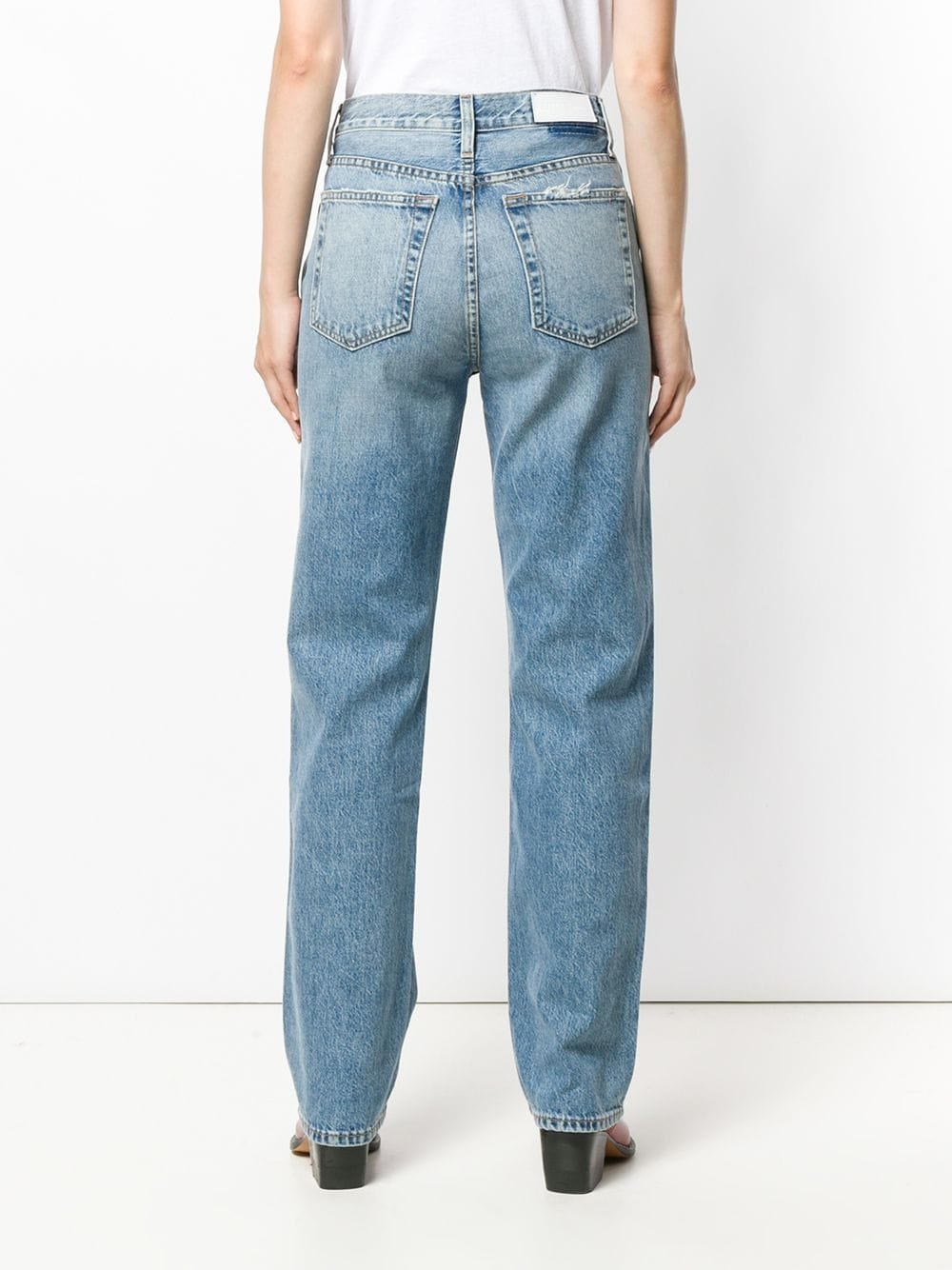 straight leg jeans - 4