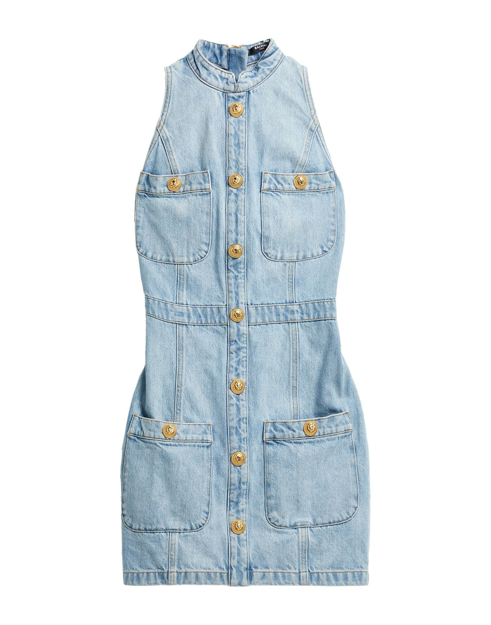 Blue Women's Denim Dress - 1