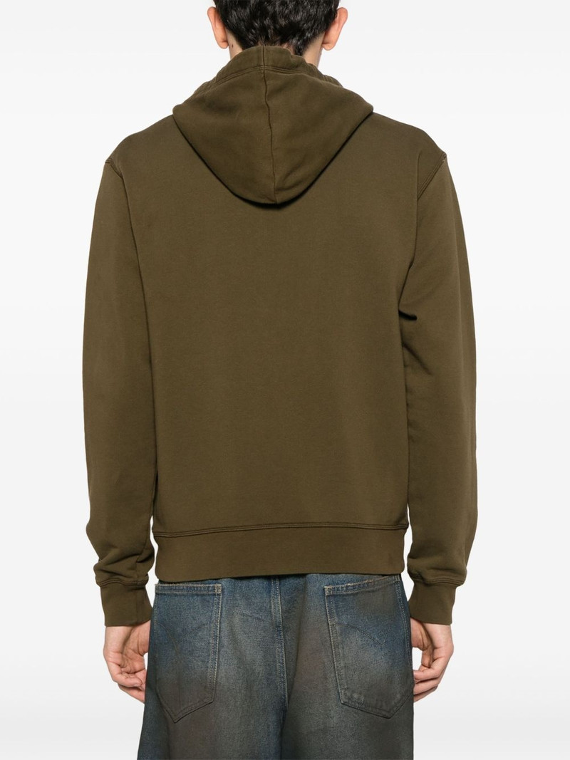 logo-appliqué hoodie 4