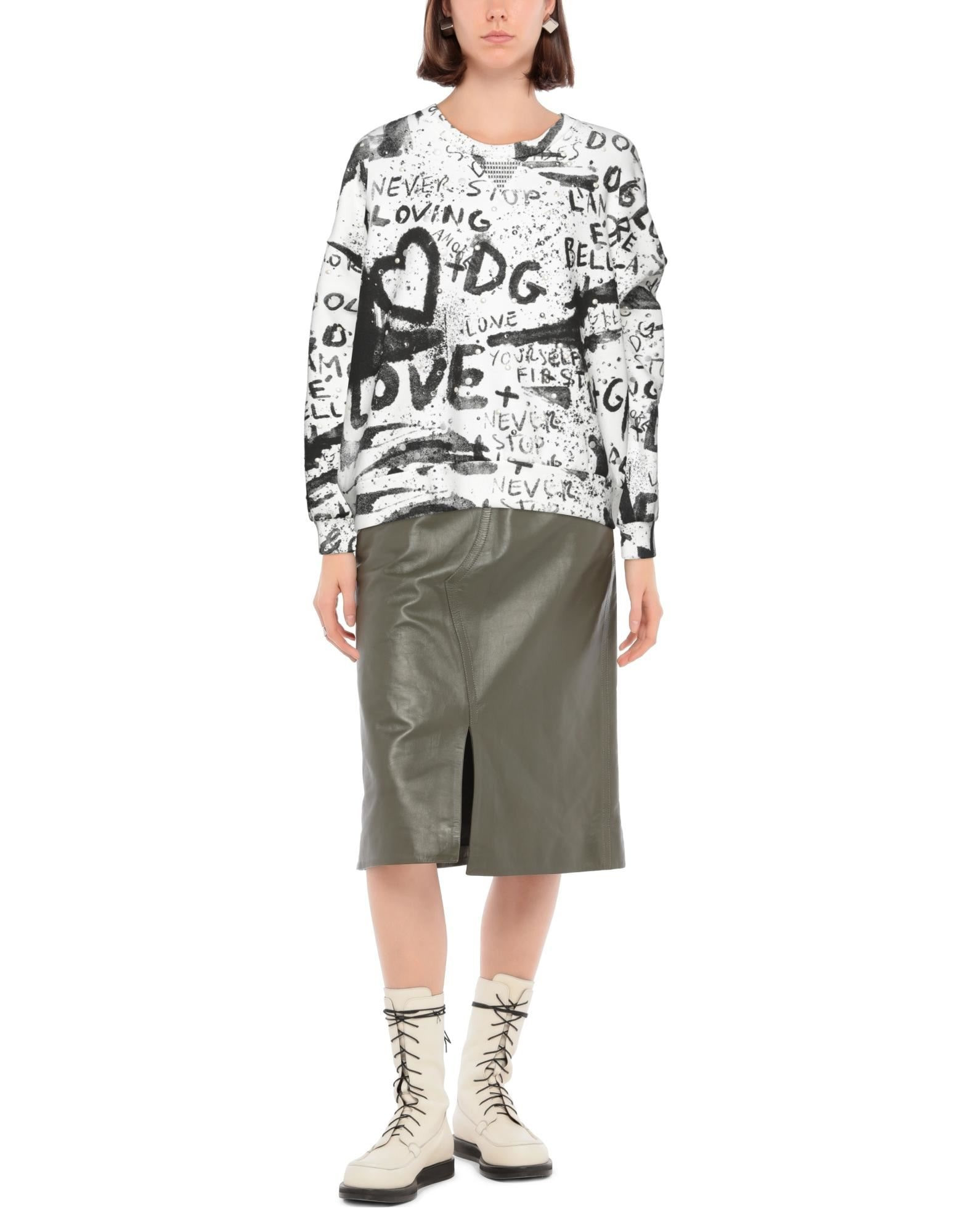 White Women's Sweatshirt - 2