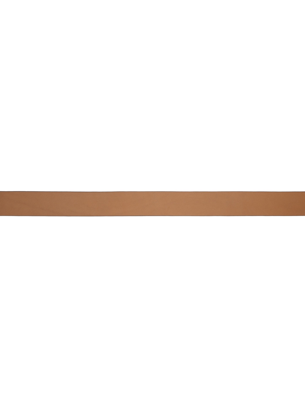 Tan X Boyfriend Leather Belt - 2