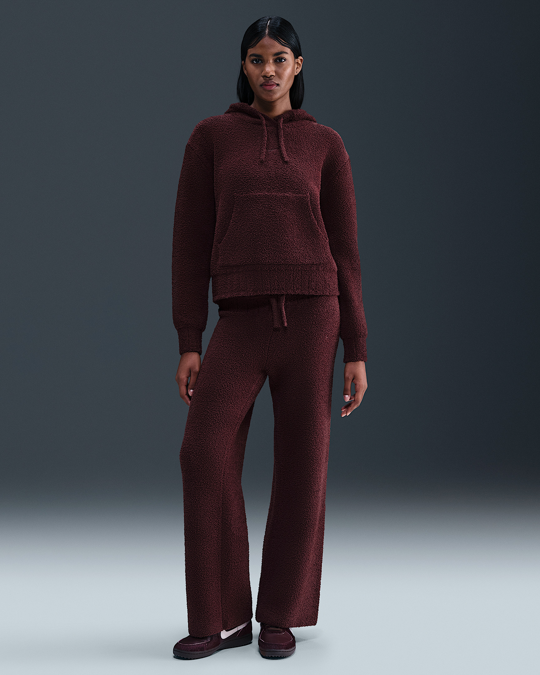 Nike Sportswear Phoenix Cozy Bouclé Women's Loose Knit Hoodie - 4