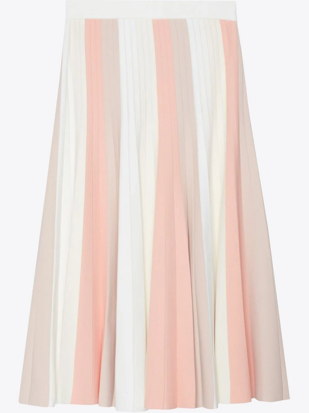 striped midi skirt - 1