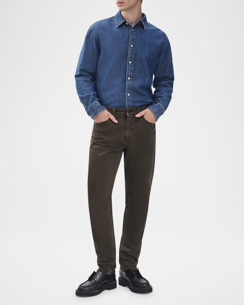 rag & bone Men's Fit 3 Aero Stretch Jeans in Brown outlook