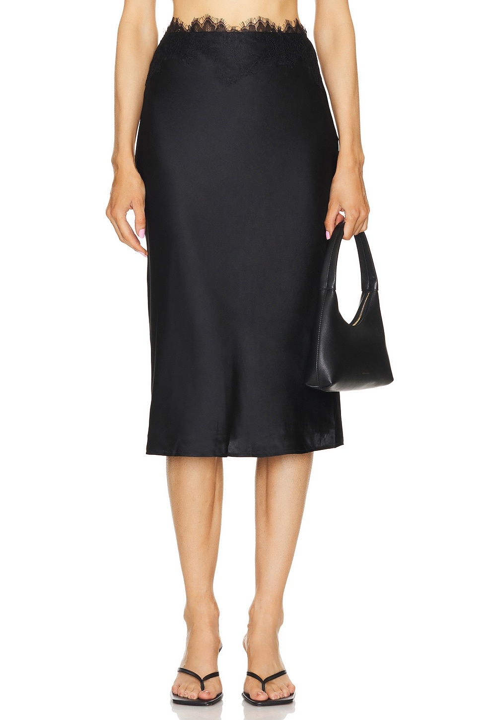 Loyal Lace Trim Skirt - 1