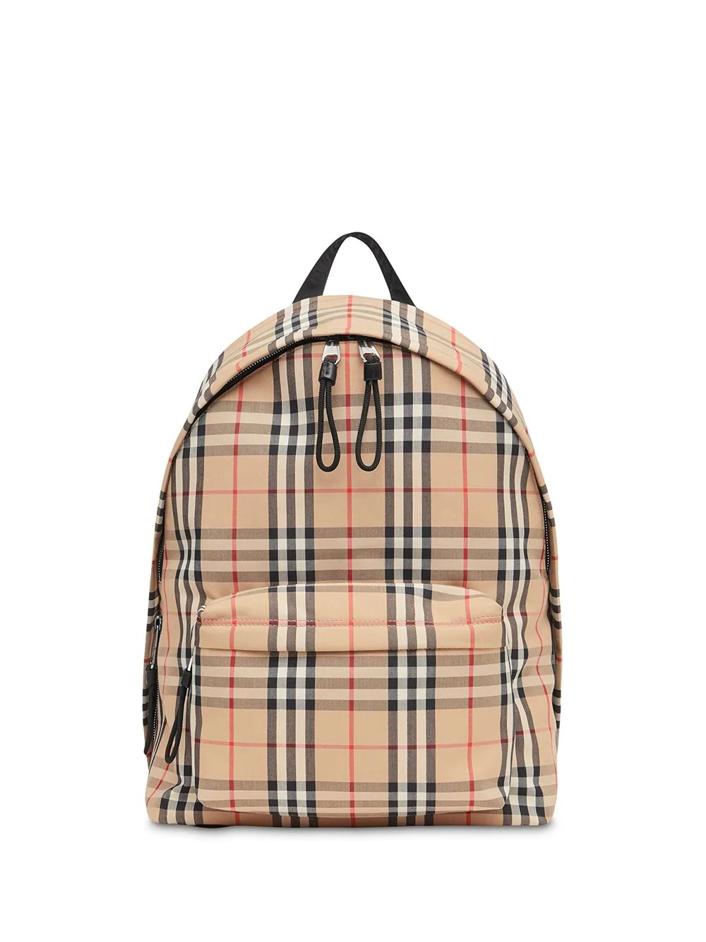 Vintage Check Nylon Backpack - 1