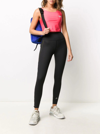 adidas trefoil cropped tank top outlook