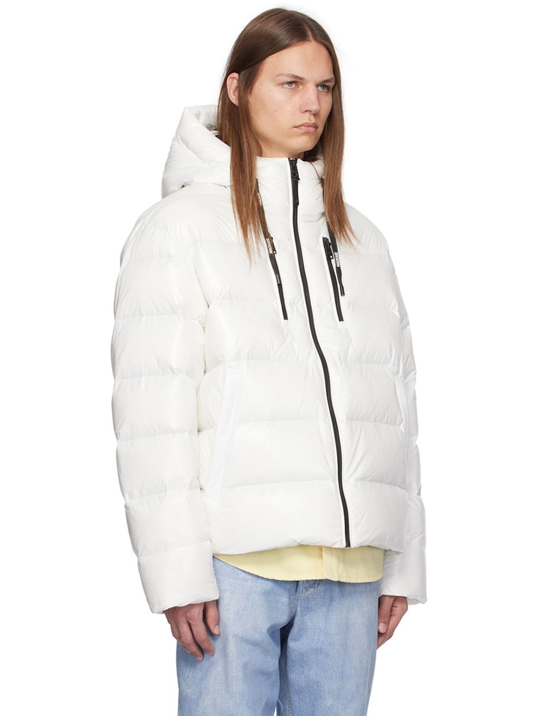 White Victor Down Jacket - 2