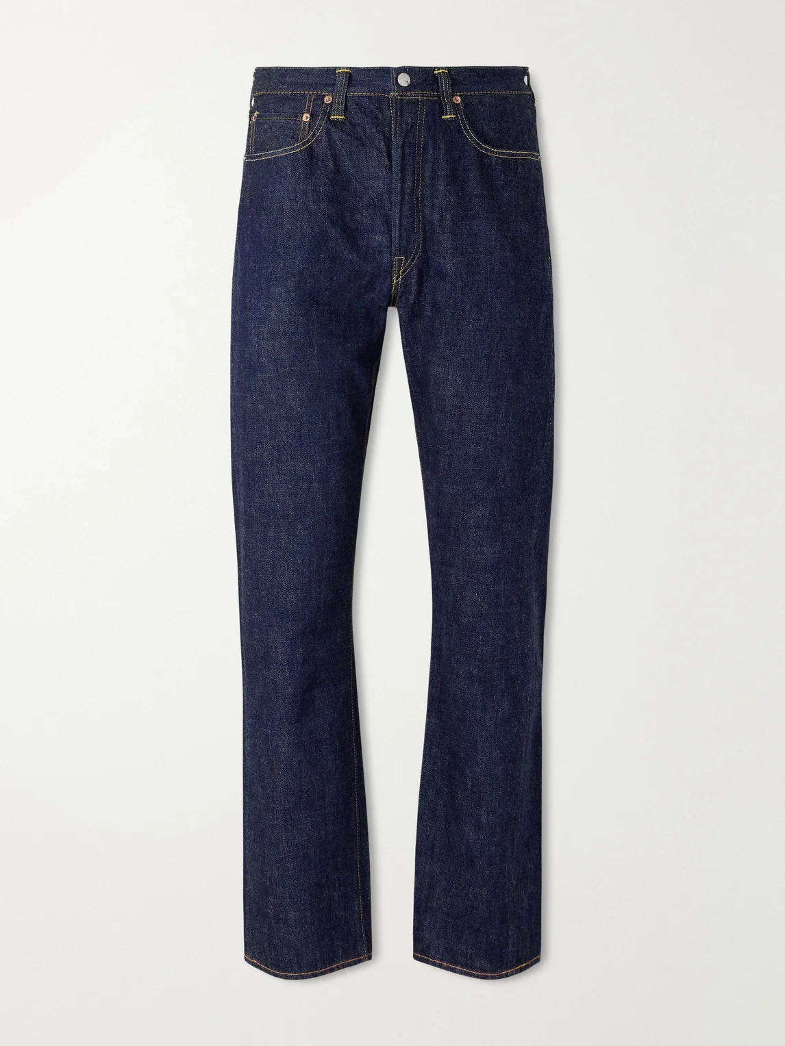 1101 Straight-Leg Selvedge Jeans - 1
