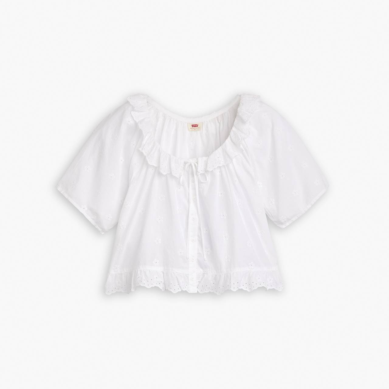 LYKA SHORT SLEEVE BLOUSE - 1