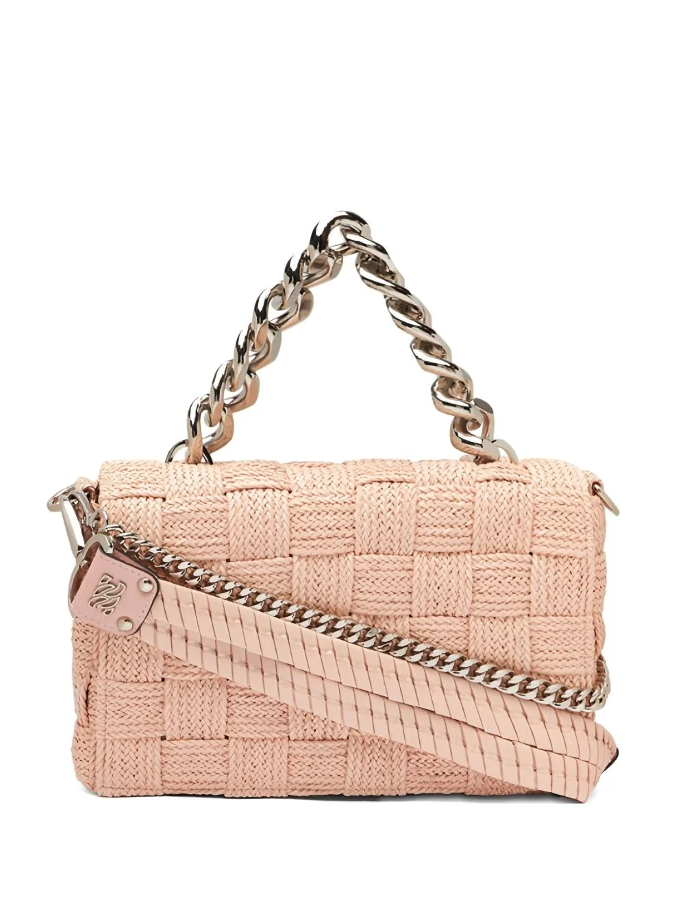 Hanoi woven chain shoulder bag - 1
