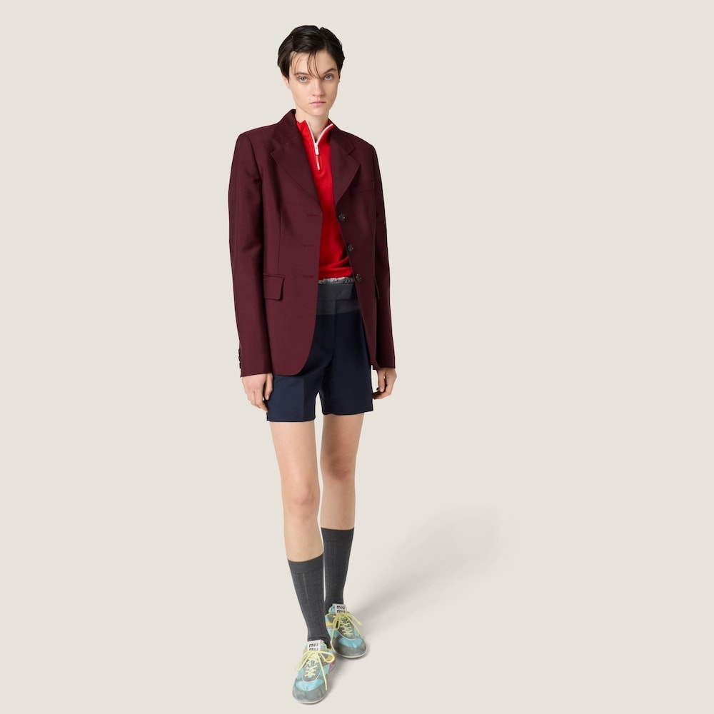 Single-breasted kid mohair jacket - 3