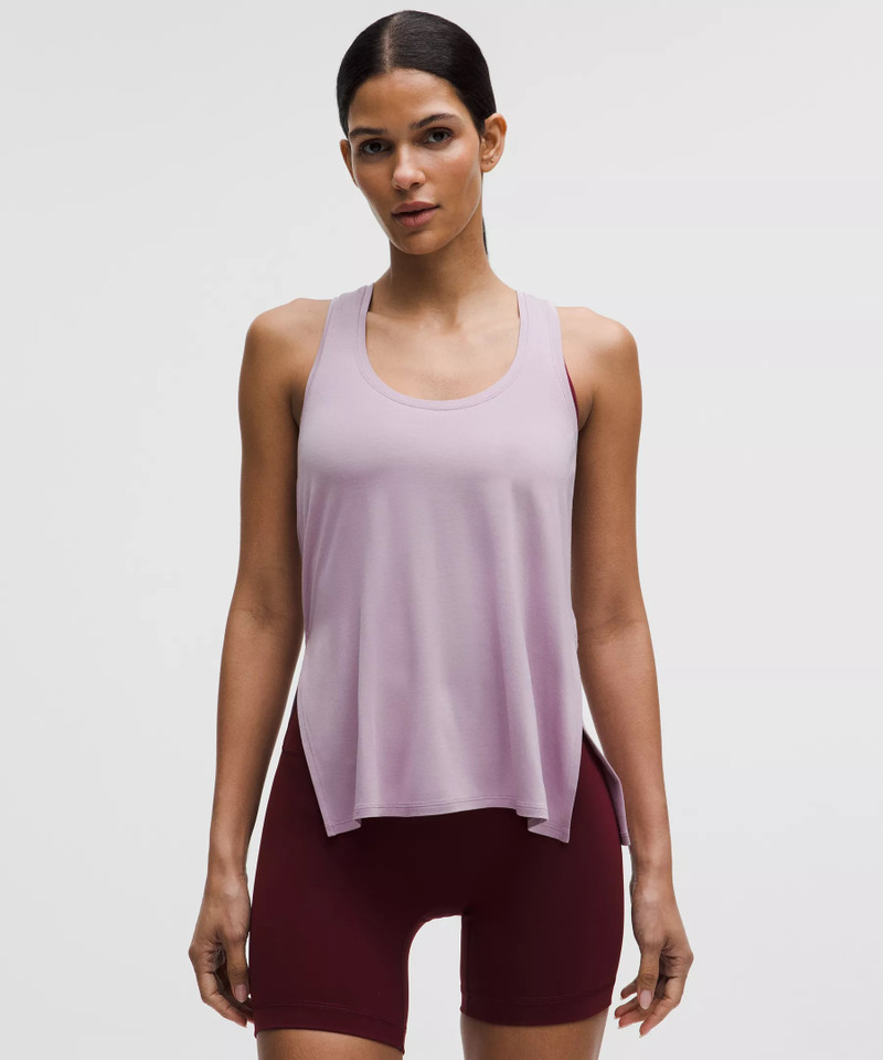SilkAppeal Side-Slit Tank Top 1
