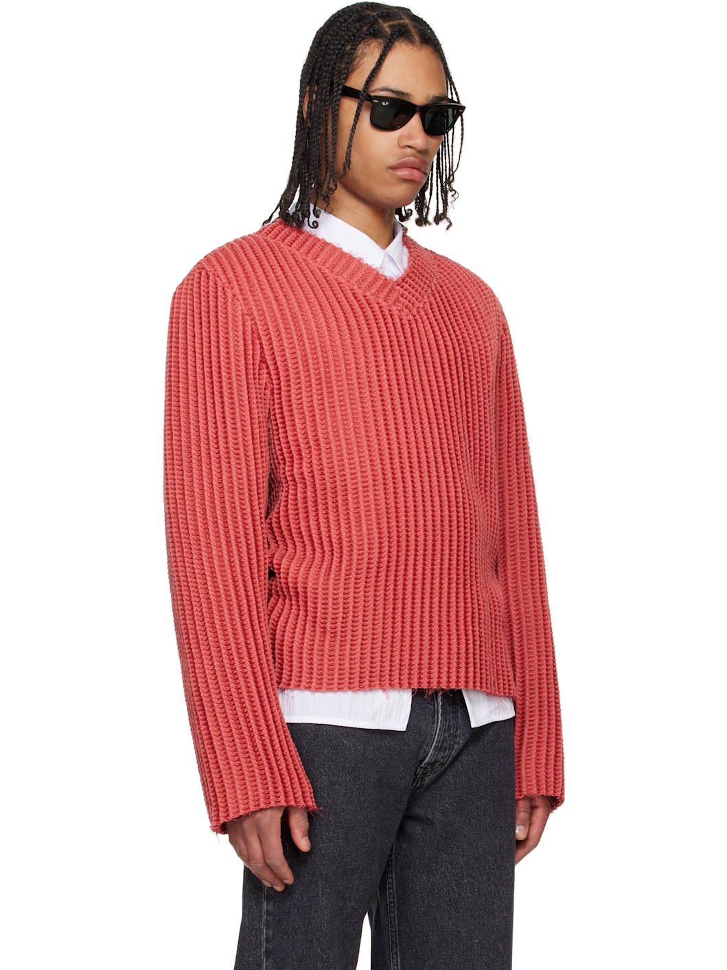 Red Agustin Sweater - 2