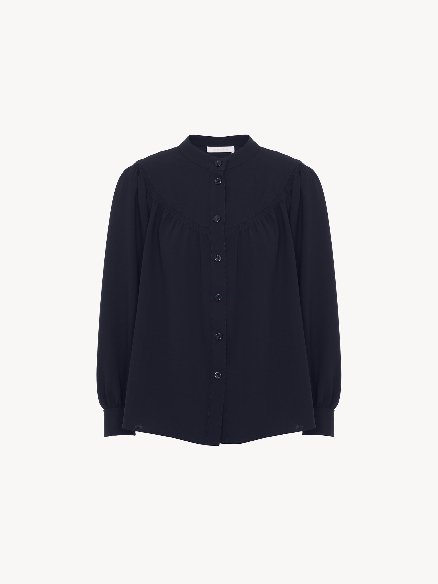SMOCKED BLOUSE - 3