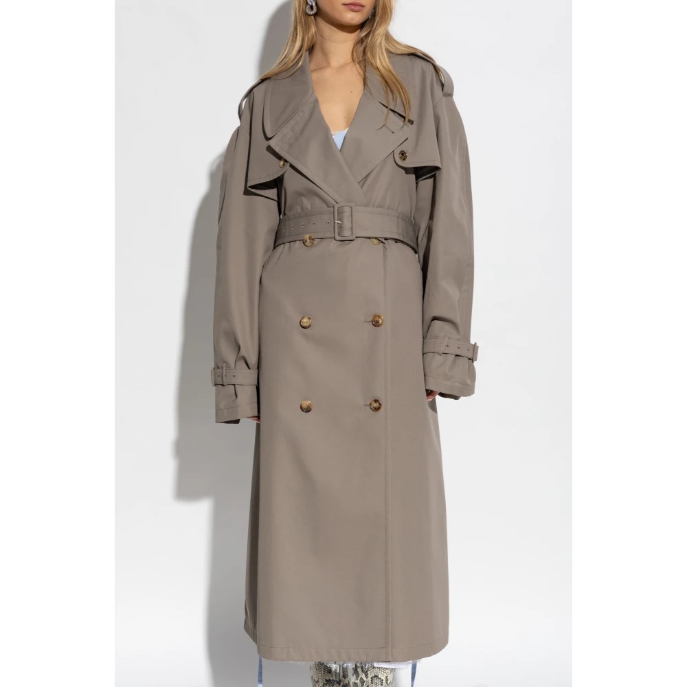 コート MOSCHINO Women Trench Coats V0601 05130082 Beige Women's Moschino Trench Coats − Sale: up to −86% | Stylight