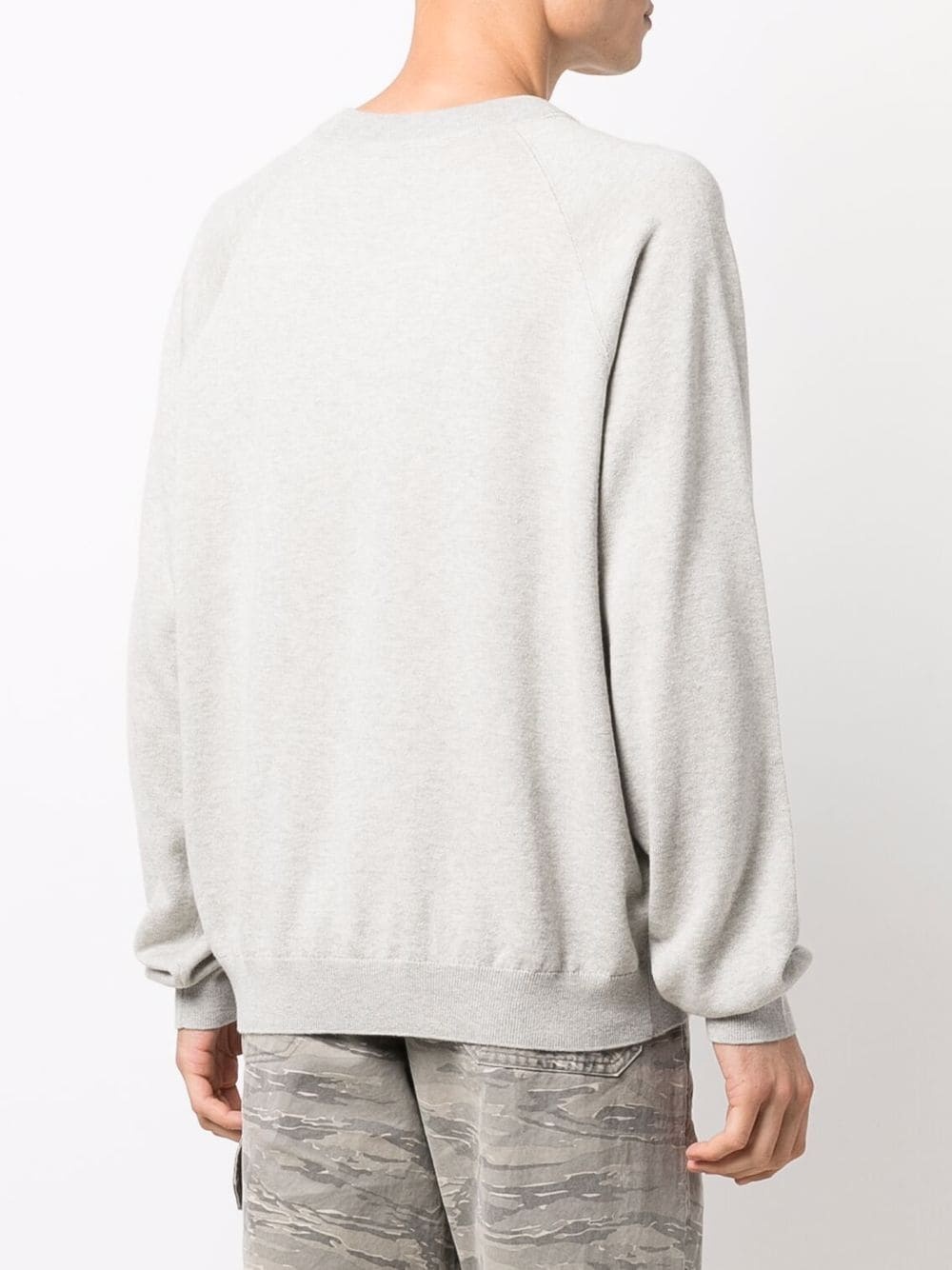 logo crew neck jumper - 4
