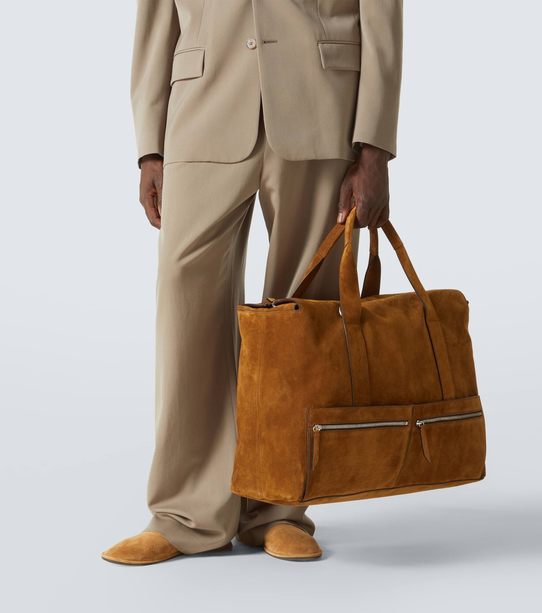 Racer 53 suede tote bag - 2
